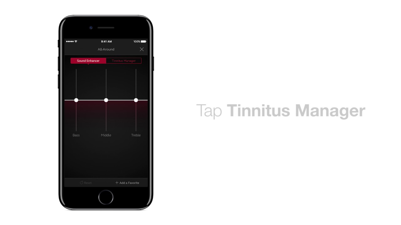 ReSound Smart 3D app: How to select Nature Sounds