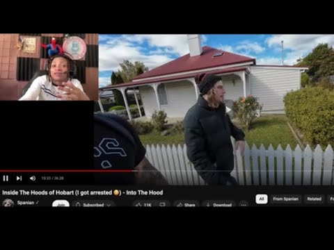 Spanian - Inside The Hoods of Hobart (I got arrested 😳) Into The Hood- TT Shanell reacts