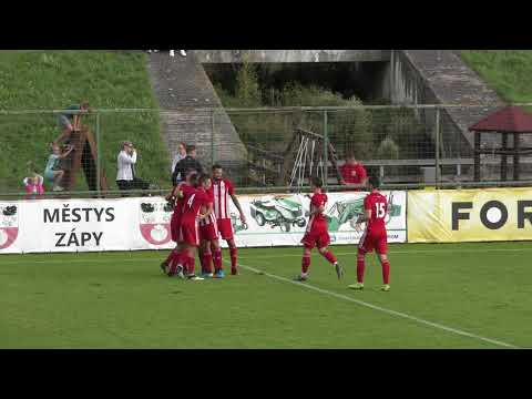 SK Zápy - FK Zbuzany 1953 4:0 (2:0) - sestřih ut. Fortuna ČFL - 6.9.2020.