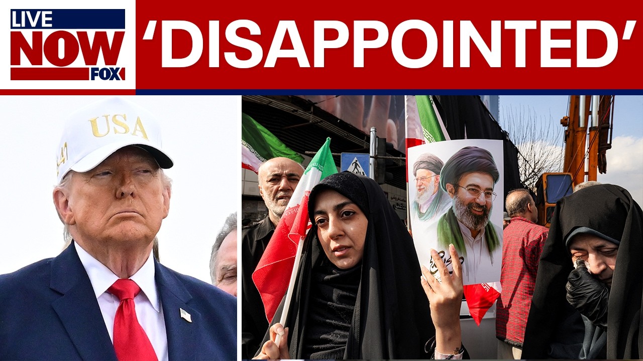 Trump: ‘Disappointed' with Iran's choice for new leader