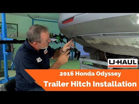 2016 Honda Odyssey | U-Haul Trailer Hitch Installation