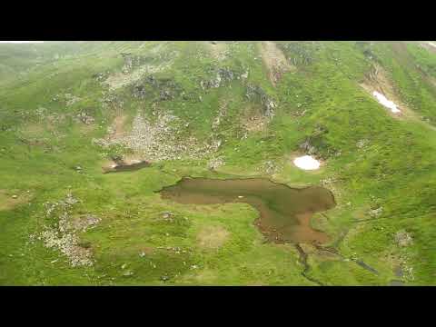 Zbor peste Munții Rodnei - Lacul Lala Mare, Lala Mică și vârful Ineu