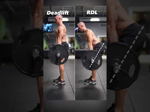 Deadlift Vs RDL #shorts #deadlift #rdl