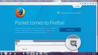 Pocket - Mozilla Firefox App | Curate and Archive (Intro)
