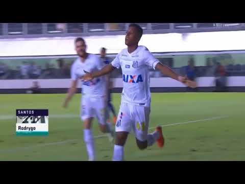 Santos 3 x 1 Paraná   Melhores Momentos Completo   Brasileirão 2018