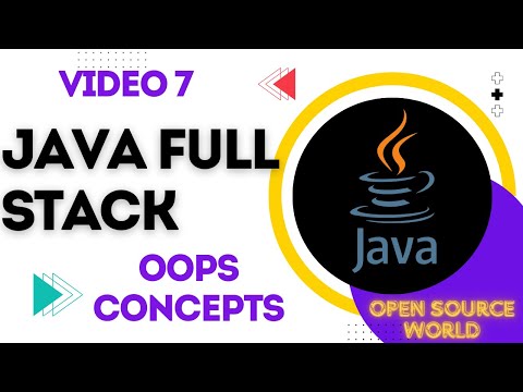Oop In Core Java Java Full Stack Course Osw Video 7
