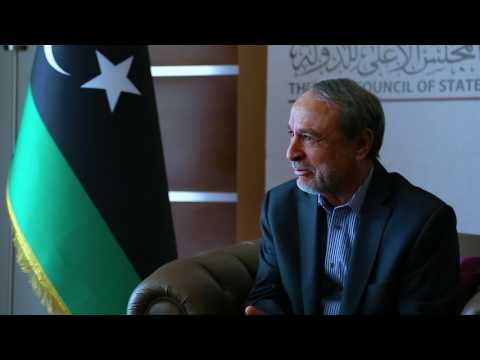 لقاء رئيس المجلس الأعلى للدولة بالسفيرة الفرنسية لدى ليبيا
