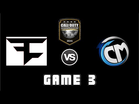 COD Champs 2015: Faze Black vs TCM - GAME 3 - Pool Play