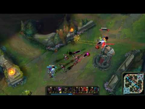 Jensen getting bodied by Faker