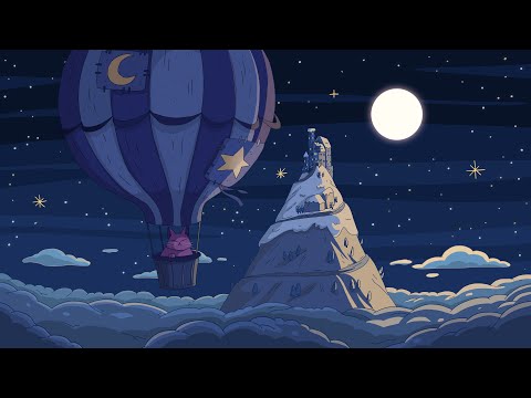 Purrple Cat - Above the Clouds