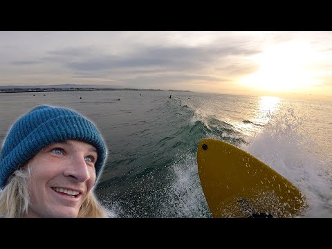 Dawn Patrol 3-4ft at Steamer Lane POV