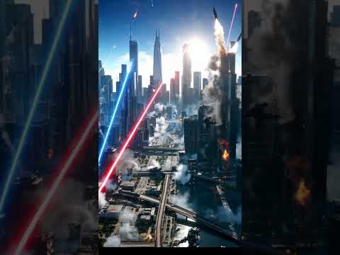 🤖 Robot Invasion Lasers vs  Rockets! 🤖 💥 #RobotInvasion #Robots