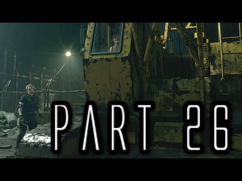 Resident Evil 4 Remake Walkthrough Gameplay Part 26 - The Crane - (Xbox Series X)
