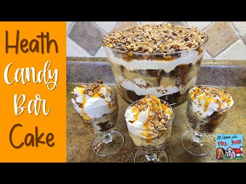 Heath Candy Bar Cake