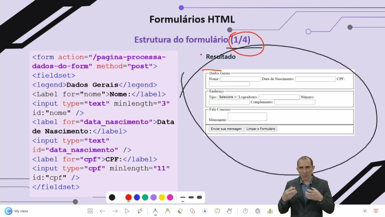 Formulários HTML