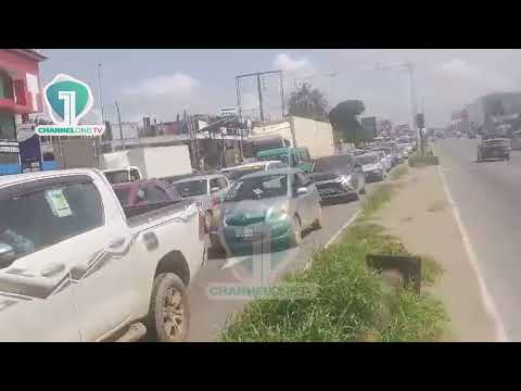 Achimota–Ofankor Traffic Jam: Accra Gridlock Leaves Commuters Stranded for Hours Today