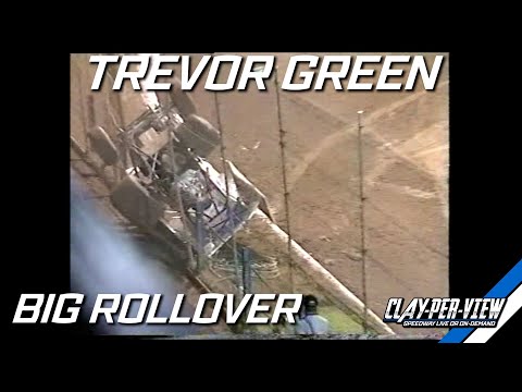 Sprintcars | Trevor Green Rollover - Archerfield - 10th Feb 2001 | ClayPerView Highlights