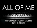 John Legend - All of Me (Piano Cover, Sheet ...