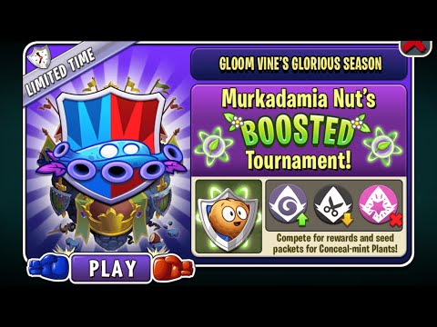 Plants vs. Zombies 2: Arena - Murkadamia Nut's Boosted Tournament!! | No. #1339