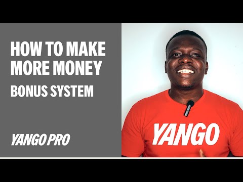 How to make more money with Yango Pro | All about the bonus system