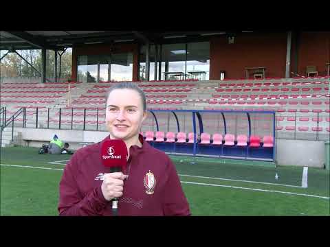 Interview met Standard de Liège speelster Davinia Vanmechelen na de wedstrijd tegen Club Brugge YLA