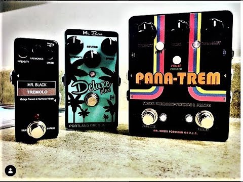 Mr Black Tremolo Shootout - Mini Trem VS Deluxe + VS Pana-Trem