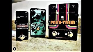 Video thumbnail for Mr Black Tremolo Shootout - Mini Trem VS Deluxe + VS Pana-Trem by Tri Pedal Reviews