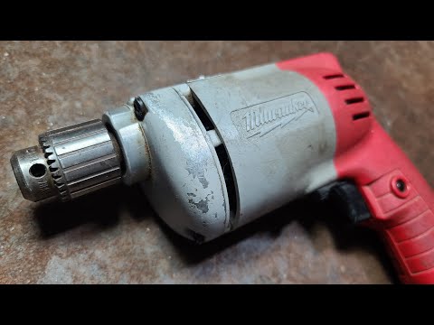 Milwaukee 0102 1/4" Drill Review/Semi-Teardown