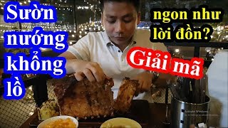 Giải mã sườn nướng khổng lồ siêu cay hot nhất thời gian qua có ngon như lời đồn