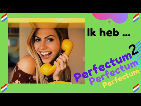 Let's talk about the Past in Dutch! Present Perfect - PERFECTUM - NT2 - A1/A2
