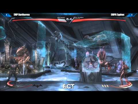 Injustice Top 8 EMP DarthArma vs EMPR Zyphox - East Coast Throwdown 2014