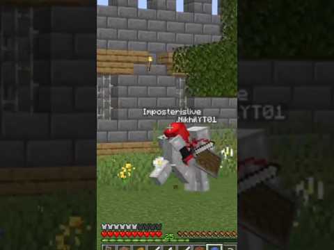 IMPOSTER CAUGHT LIVE - Nikhil's Ultimate Minecraft Fail!