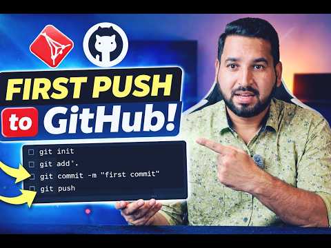 Git Github Practical Tutorial Create Repository Push Code Step By Step Devops Beginner Guide