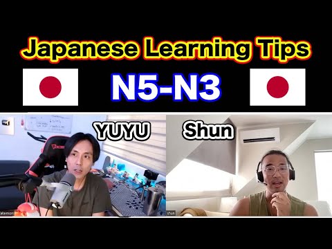 【N5-N3】How to learn Japanese - Tips / YUYU NIHONGO / YUYUの日本語Podcast