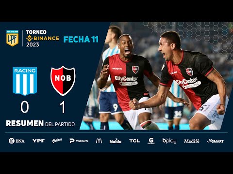 #TorneoBinance 2023 | Fecha 11 | resumen de Racing - Newell's