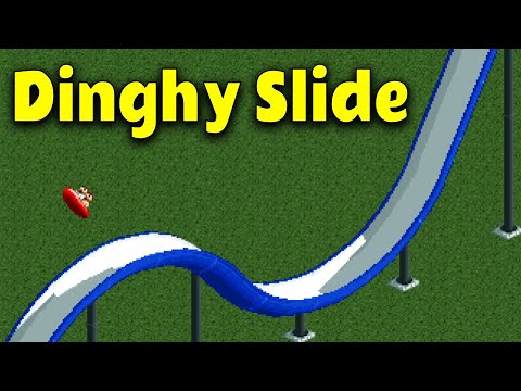 RCT2 Ride Overview - Dinghy Slide