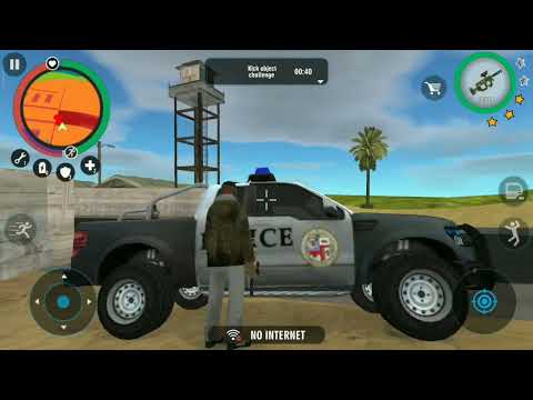 Real Gangster crime mod apk by Naxeex Go to Attack on car in police station Gameplay HD