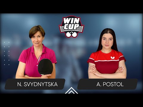 08:15 Nataliia Svydnytska - Anastasiia Postol 17.12.2024 WINCUP Women Master. TABLE 2
