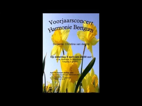 Voorjaarsconcert Harmonie Beetgum 2016