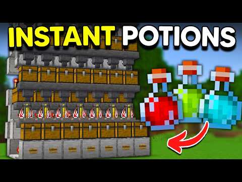 Minecraft Easy Automatic Potion Brewer (UPDATED VERSION)