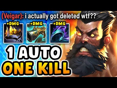 I created the most RIDICULOUS 1-SHOT Udyr build (3 autos = 3 kills)