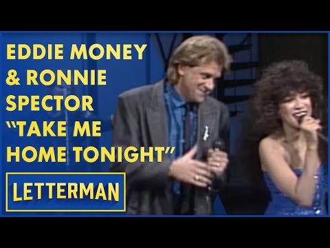 Eddie Money & Ronnie Spector Perform "Take Me Home Tonight" | Letterman