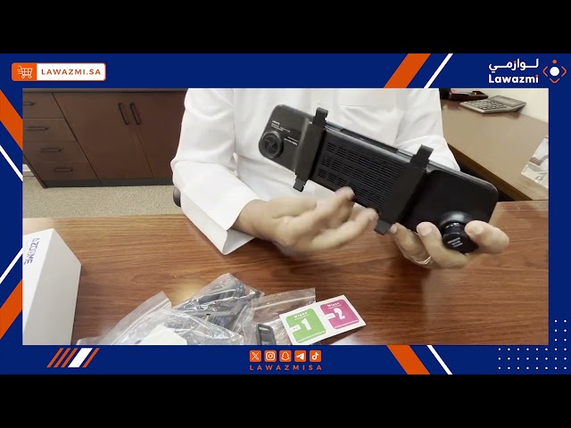 داش كام للمرآة AZDOME PG17 4K أمامية وخلفية