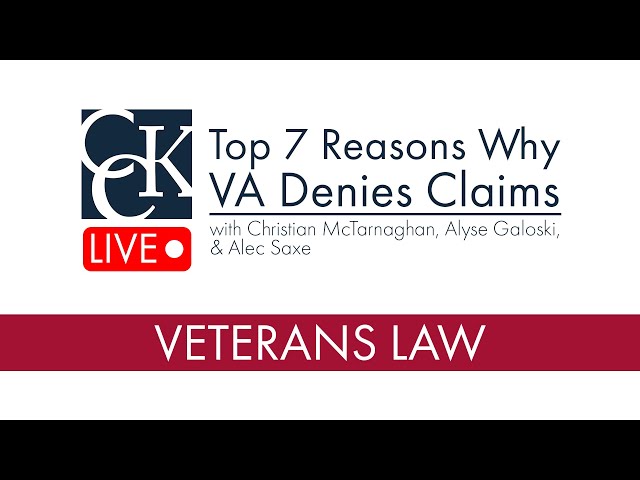 Top 7 Reasons Why VA Denies Claims