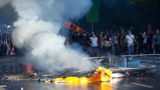 Suiza: choques en Ginebra mientras 20.000 protestan contra la cumbre del G7 y sus políticas