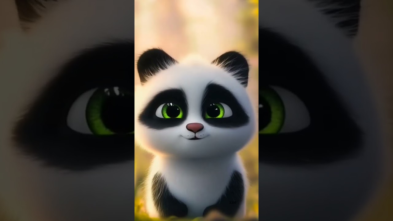 cute 🥰 Panda 🐼 live wallpaper 4k quality ❤️🔥 #panda #anime #wallpaper #ksw #cutepanda #edit #short