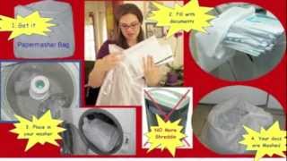 Papermasher - The effortless alternative to document shredding
