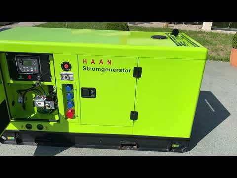 HAAN DHVG-R55, 55 kVA Diesel Power Generator (Emergency Gene