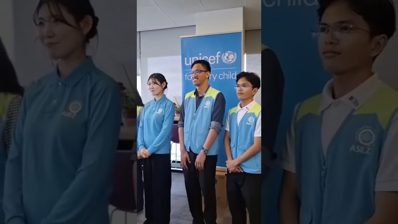 UN House Visit ASEZ (Save the Earth from A to Z) Student volunteers