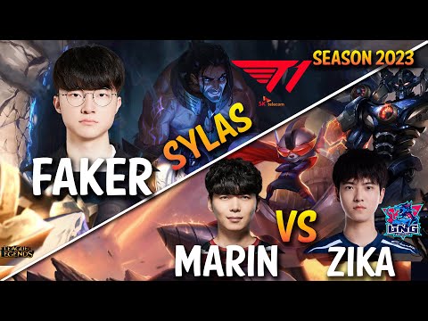 T1 Faker SYLAS Mid | MaRin vs LNG Zika | DK Deft vs GEN Doran - Patch 13.20 KR Ranked